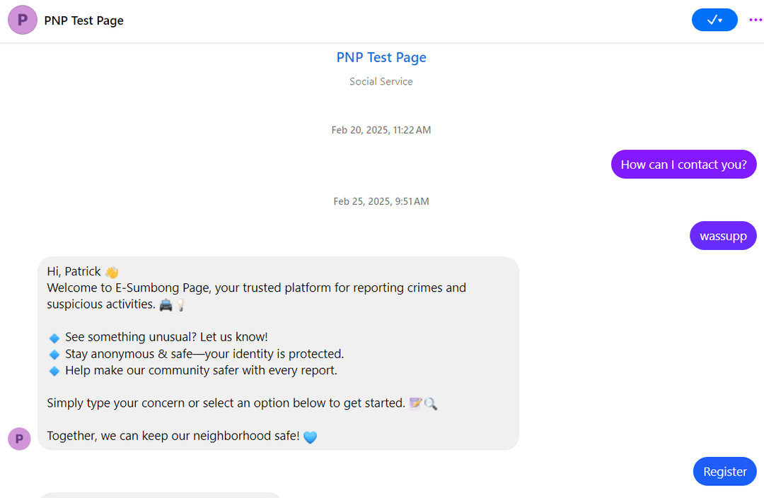 Chatbot Integration