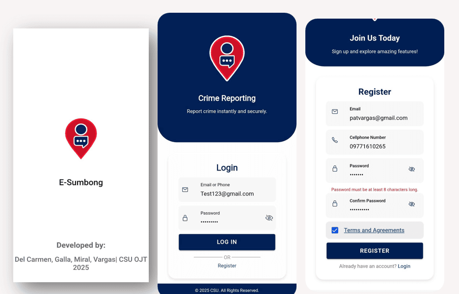 E-Sumbong – Digital Complaint and Incident Reporting System